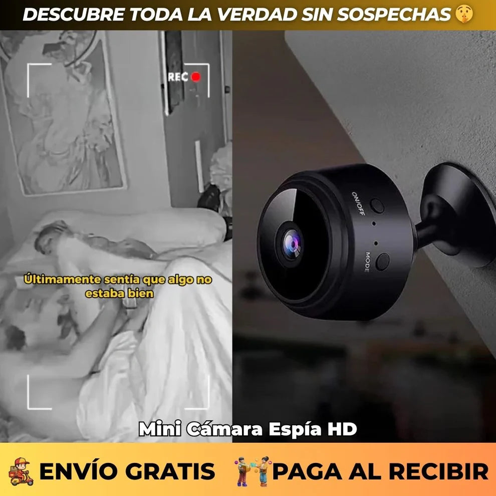 MINI CÁMARA HDVISION N1 - WIFI 1080P - MINI Y DISCRETA - ENVÍO GRATIS